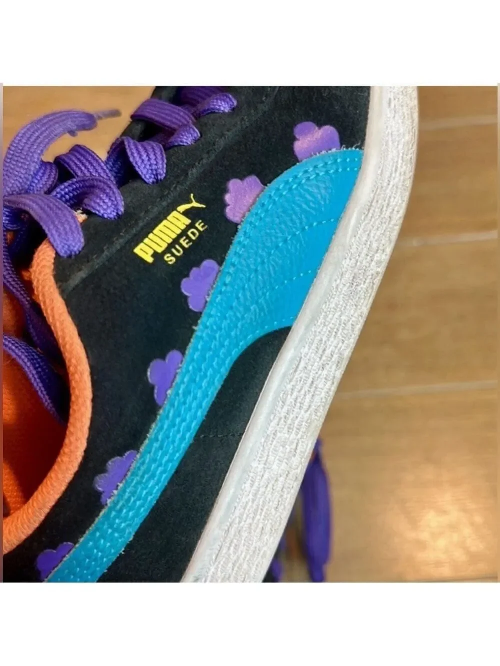 Puma x Nickelodeon Rugrats Suede Classic Unisex Little Kids Sneakers Size 2.5
